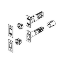 Schlage F-Series 12-326 625 Handleset Latch