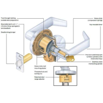 Schlage AL50PD JUP-613 JUPITER (CYLINDER) AL-Series Entry/Of
