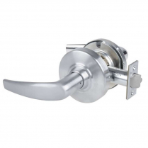 Schlage ALX10-ATH-626 Athens Passage Satin Chrome Lever
