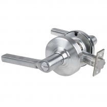 Schlage ALX40-LAT-626 Latitude Privacy Satin Chrome Lever
