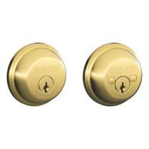Schlage B62 505X605 Deadbolt 12-321 Double Cyl C-Kwy