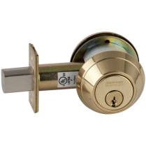 Schlage B660P-619 Single Cylinder Deadbolt, Grade 1