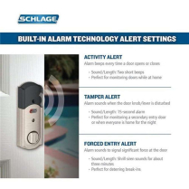 Schlage BE-Series BE479AA CAM 619 Electronic Touchscreen