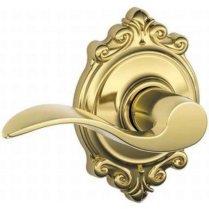 Schlage F-Series F10 ACC 605 BRK w/ Brookshire Rosette