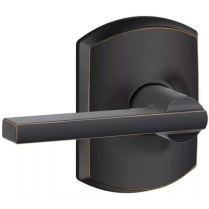 Schlage F-Series F10 LAT 716 GRW w/ Greenwich Rosette