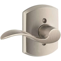 Schlage F-Series F170 ACC 619 GRW LH w/ Greenwich Rosette