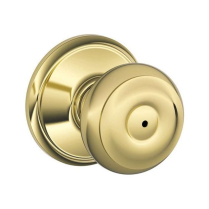 Schlage F40-GEO-605 Privacy Lock, Georgian Knob