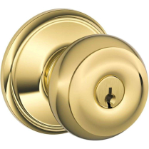 Schlage F-Series F51A GEO 505 w/ Georgian Rosette