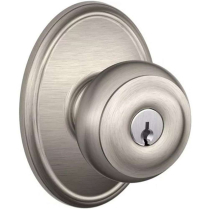 Schlage F-Series F51A GEO 619 WKF w/ Wakefield Rosette