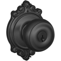 Schlage F-Series F51A GEO 622 BRK w/ Brookshire Rosette