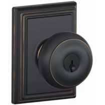 Schlage F-Series F51A GEO 716 ADD w/ Addison Rosette
