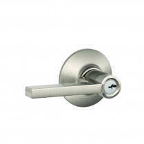 Schlage F51A-LAT-619 Entry Lock, Latitude Lever