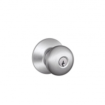 Schlage F51A-PLY-626-KA4 Entry Lock, Plymouth Knob