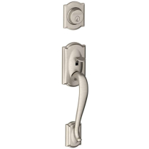 Schlage F58-CAM-619 Entrance Handleset Exterior Only