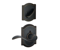 Schlage F-Series F59 ACC 716 LH CAM w/ Camelot Rosette