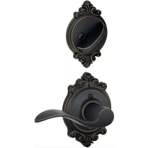 Schlage F-Series F59 ACC 716 RH BRK w/ Brookshire Rosette