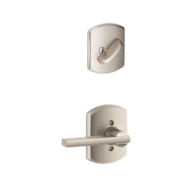 Schlage F-Series F59 LAT 619 GRW w/ Greenwich Rosette