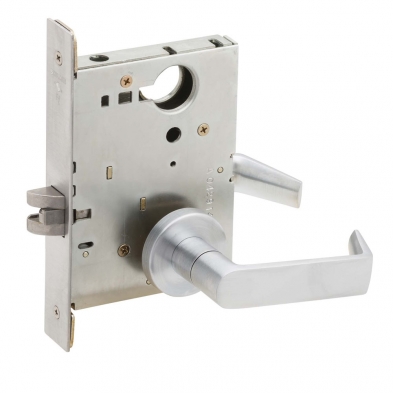 Schlage L9453L-06A-626 Entrance Mortise Lock with Deadbolt