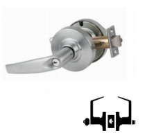 Schlage ND53PD-ATH-606 Grade 1, Cylindrical Lock