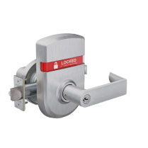 Schlage ND78626ISCRS Indctr Class 180' w/ ND98 P6 RHO RH