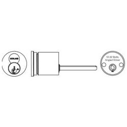 Schlage S306-135-626 FSIC Cs200 Series Housing, Satin Chrome