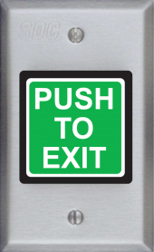 SDC 422U Momentary SPDT Exit Switch