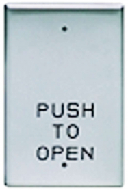 SDC 482O2U Single Gang Push Plate Switch