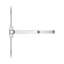 SDC S6201-P-U-36-E Archtcrl Rod NoTrim Panic Stl 36 Rtrct