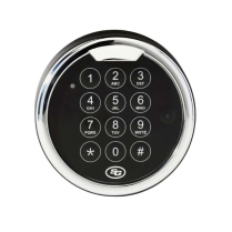 Sargent & Greenleaf 1004102 Atlas Safe Lock Swng Chrm Keypad