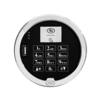 S&G 3028302 Digital Time Lck 100 Users AutoRelocking Sqr Blt