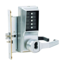 Simplex 8100 Series Pushbutton Grade 1 Mortise Combination L