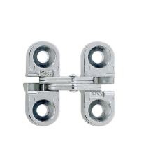 SOSS Hardware 100CUS26D 1/2-5/8 Invisible Hinge Chrm Wd Mtl