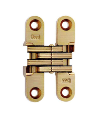 SOSS Hardware 204CUS4 3/4 Invisible Hinges Brass Wood Metal