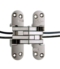 SOSS Hardware 418PTUS15 1-3/4 90/180 F Invis Pwr Hinge Nckl