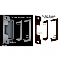 Trine 4200CC-10B-32D Color Electric Strike Cylinders Latches