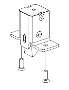 Von Duprin 114141 5547-F Soffit Latch Kit