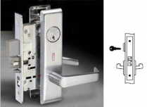 Accentra 8808FL-626 Lever Mortise Lock Body, Classroom