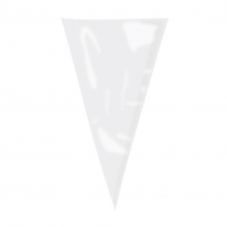 Disposable Pastry Bag 18" Clear 100/Pack