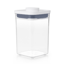 Square Container 4.3' x 4.3' x 6.3" (4.2 Cup) Clear