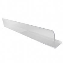 Acrylic "L" Divider 3 x 3.75 x 25.5"