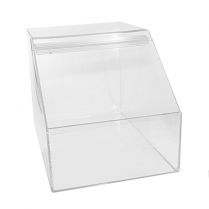 Acrylic Bun Bin 17.5 x 12.5 x 11.75" Clear
