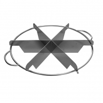 Stainless Steel 6-Slice Pie Cutter 10"