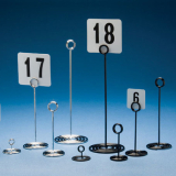 Swirl Base No. Stand 8" Signage Holder Black