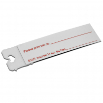 Bulk Food Label PS B2 7000/Case White