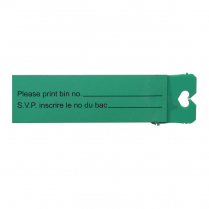 Bulk Food Label P 7000/Case Green on Green BLK Font