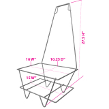 Metal Basket Stand
