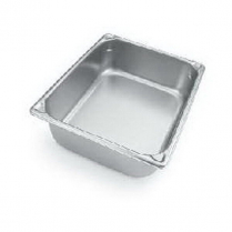 Two Thirds Size Stainless Steel Steam Pan Super ll 1.25" Dee