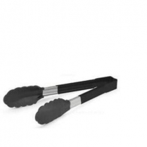 High Temperature Nylon End 1 Piece Tong 12" Stainless Steel