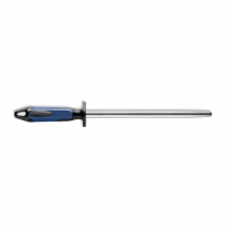 F.Dick Poliron Steel Oval Polished Blue/Black 10"