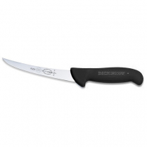F.Dick ErgoGrip Boning Knife (Curved Stiff) Black 6"
